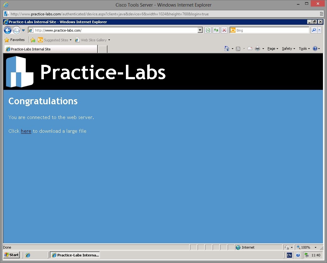 Figure 2.1 Configuring PAT